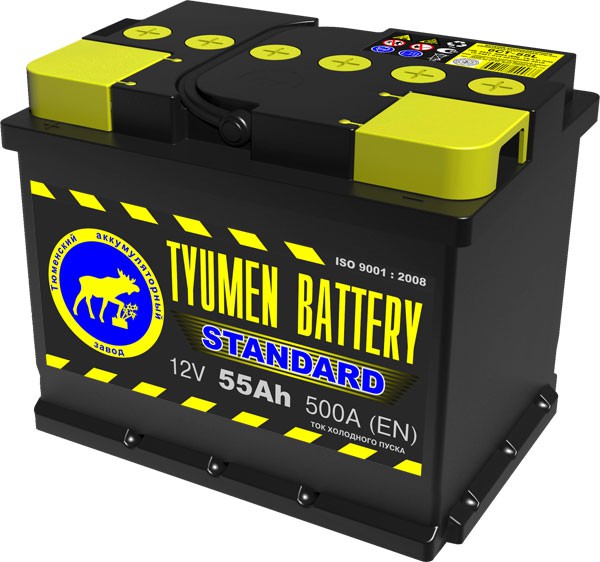 Купить в Ульяновске аккумулятор 6СТ-55L ПП Tyumen Battery Standard за 0 рублей