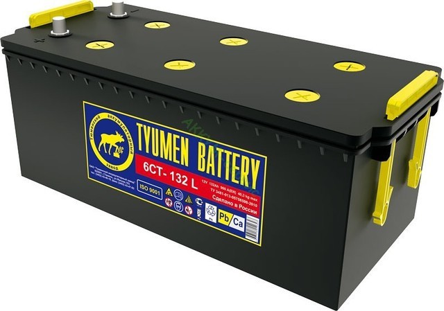 Купить в Ульяновске аккумулятор 6СТ-132 L ПП Tyumen Battery за 7950 рублей