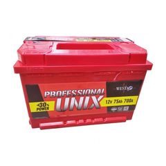 Купить в Ульяновске аккумулятор 6СТ-75 Unix Professional  пр. полярность за 0 рублей